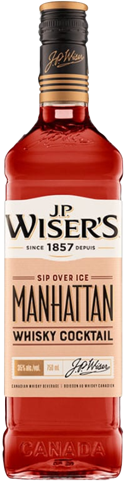Jp Wisers Manhattan Whisky Cocktail 750ml