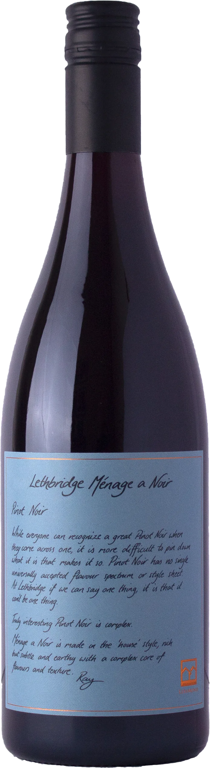 Lethbridge Ménage à Noir Pinot Noir 2023 750ml