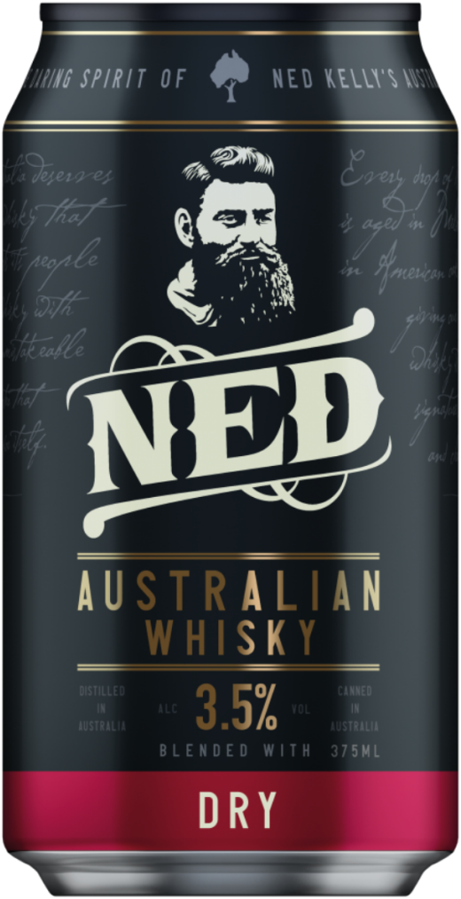 Ned Australian Whisky & Dry 3.5% 375ml