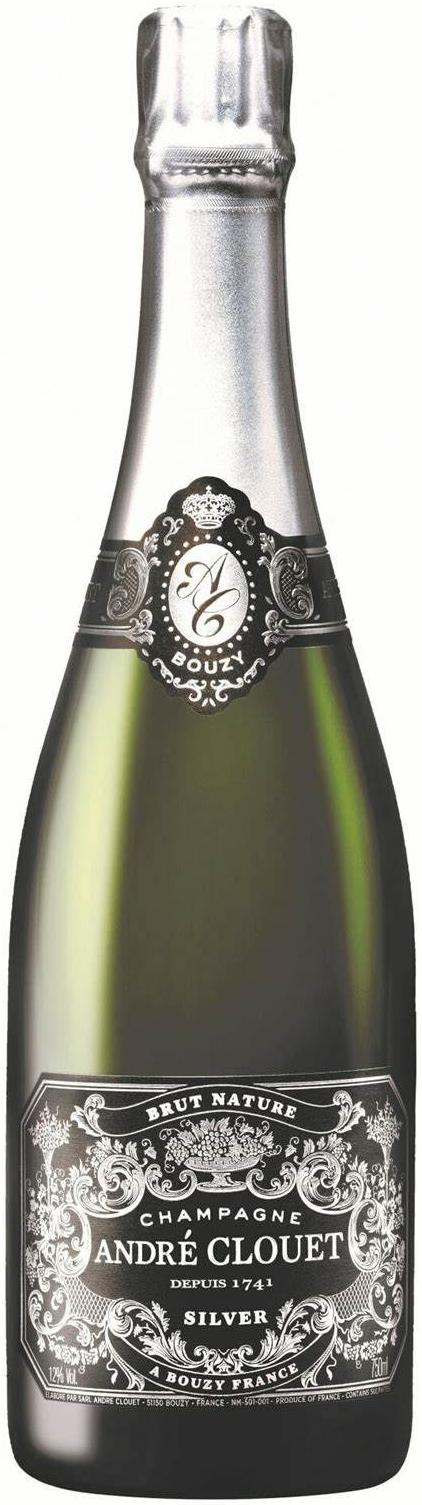 Andre Clouet Silver Brut Nature NV Champagne 750ml