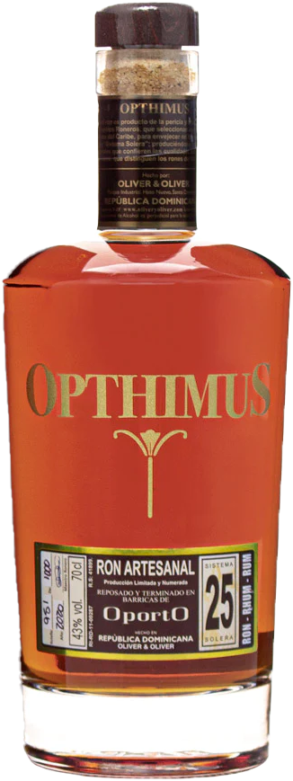 Opthimus 25 Year Old Oporto Dominican Rum 700ml