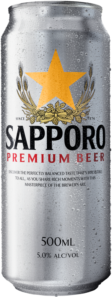 Sapporo Premium Beer Cans 500ml