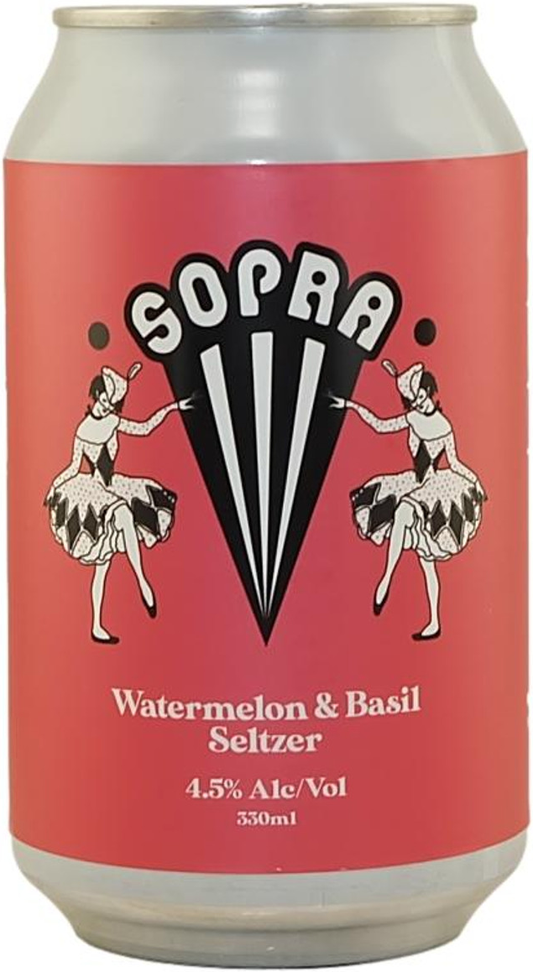Sopra Watermelon & Basil 330ml