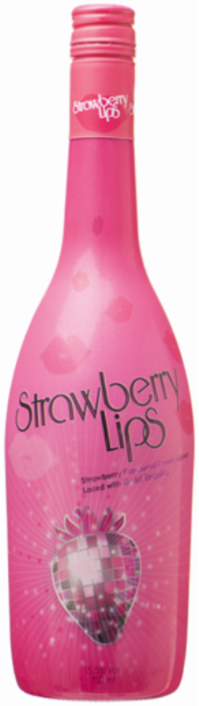 Strawberry Lips Cream Liqueur 750ml