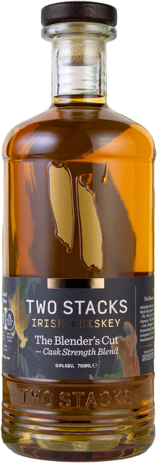 Two Stacks The Blenders Cut Cask strength Blend Irish Whiskey 700ml