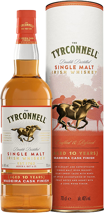 Tyrconnell 10 Year Old Madeira Finish Irish Whiskey 700ml
