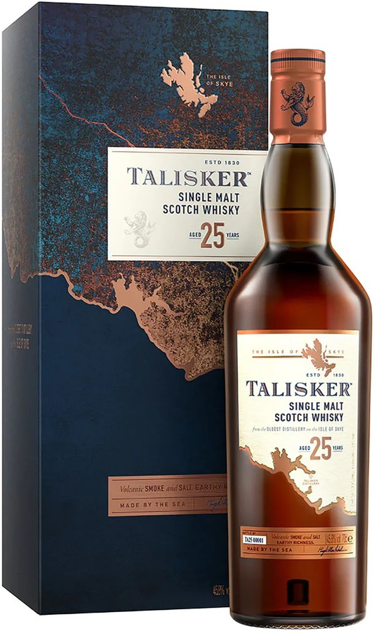 Talisker 25 Year Old Single Malt Scotch Whisky 700ml