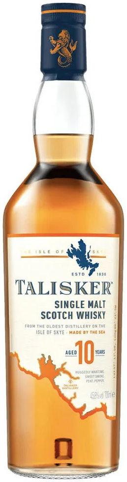 Talisker 10 Year Old Scotch Whisky 750ml