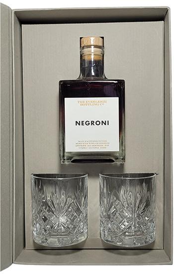 The Everleigh Bottling Co. One To Share Negroni & Glasses Gift Pack 500ml