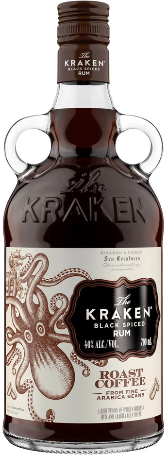 The Kraken Roast Coffee Black Spiced Rum 700ml