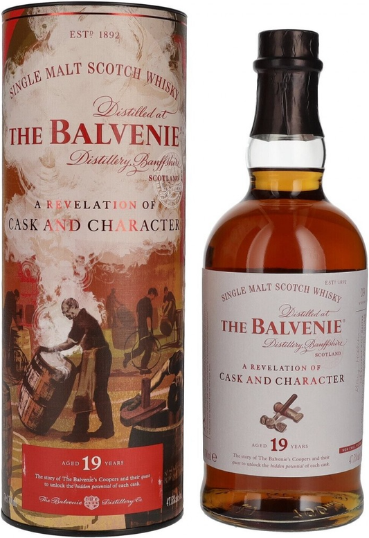The Balvenie 19 Year Old A Revelation of Cask & Character Whisky 700ml