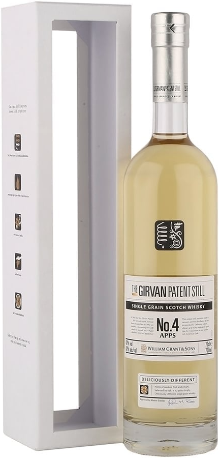 The Girvan Patent Still No.4 Single Grain Scotch Malt Whisky 700ml