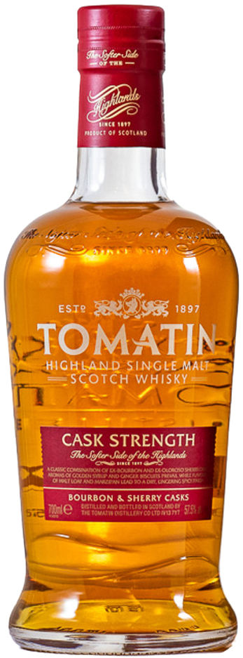 Tomatin Cask Strength Single Malt Whisky 700ml