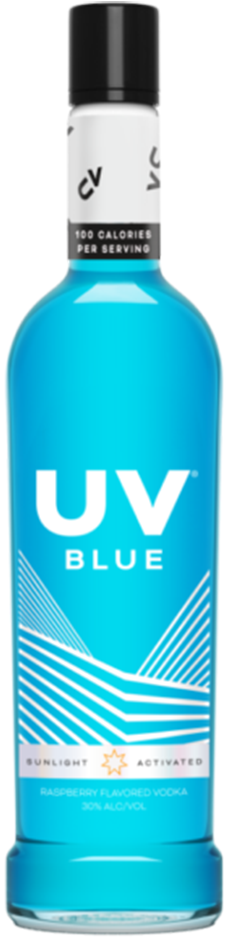 UV Blue Raspberry Vodka Liqueur 750ml