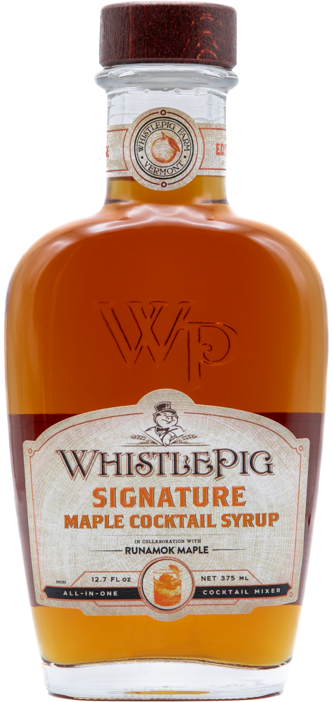 Whistle Pig Whiskey Orange Maple Cocktail Syrup 375ml