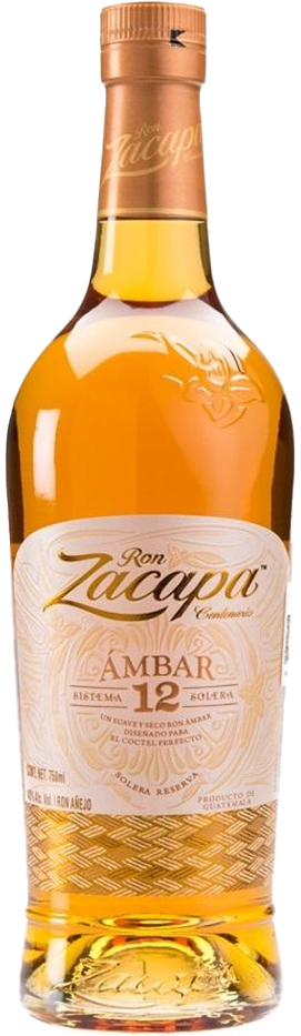 Zacapa Centenario Ambar 12 Year Old Rum 1Lt